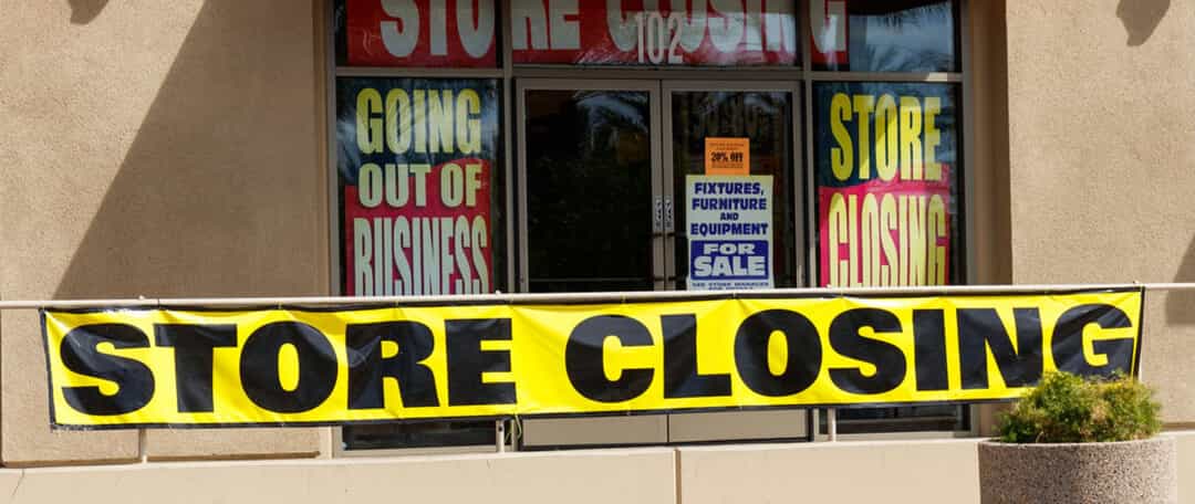 Brick and Mortar Closures