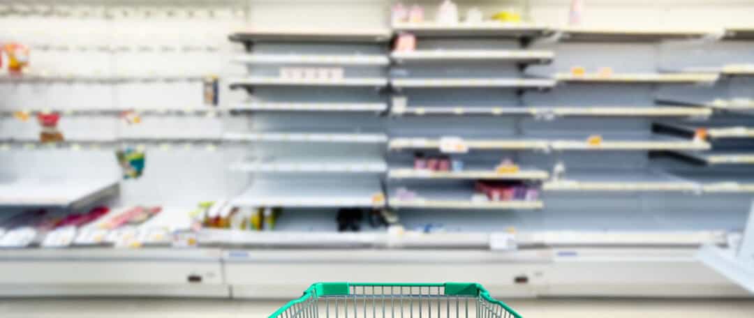 Bread and Milk Panic Shopping